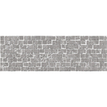 Плитка облицовочная Alma Ceramica Laurent серая мозаика 740x246x9 мм (7 шт.=1,274 кв.м)