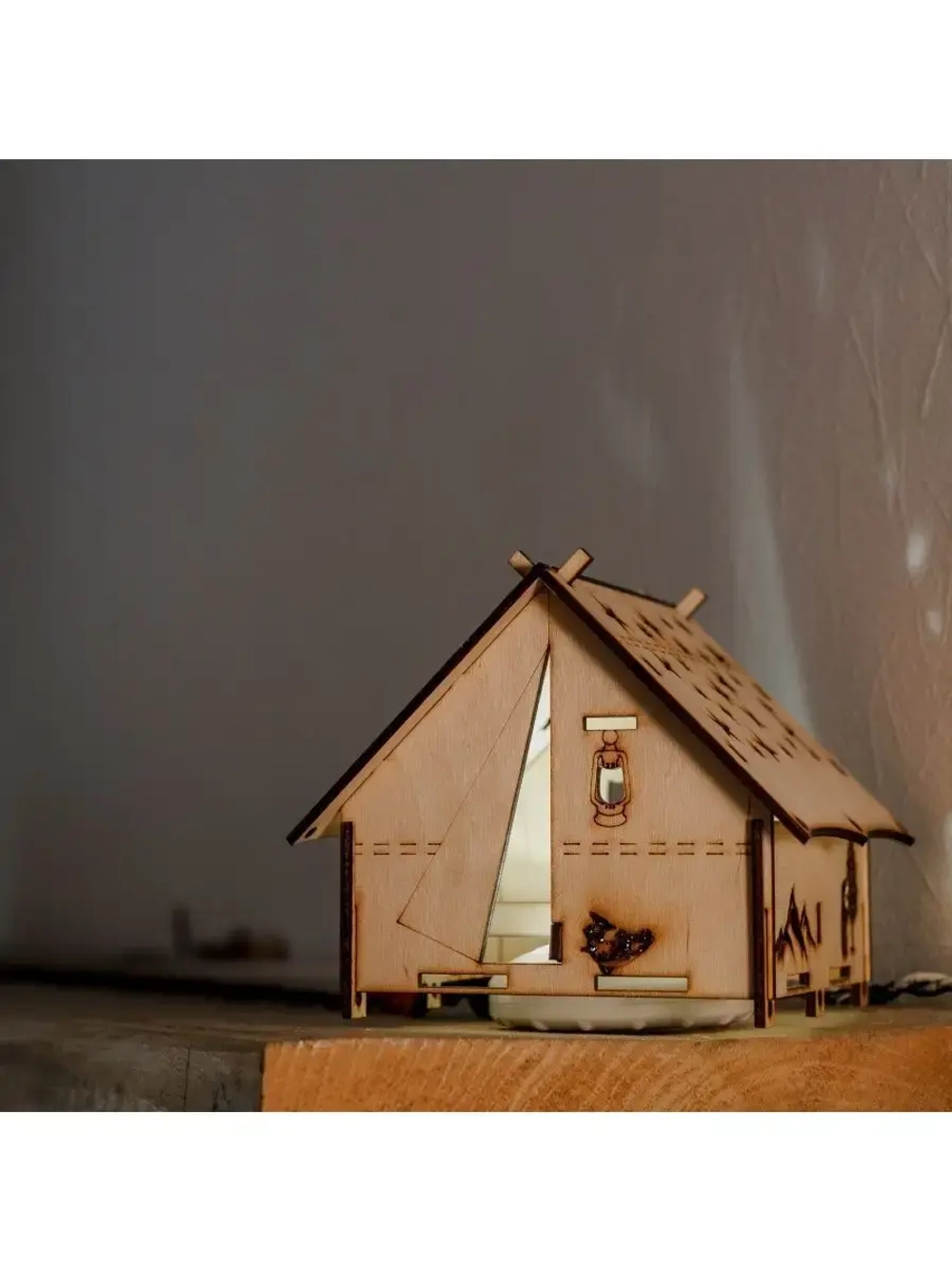 Ночник в детскую комнату "Палатка"