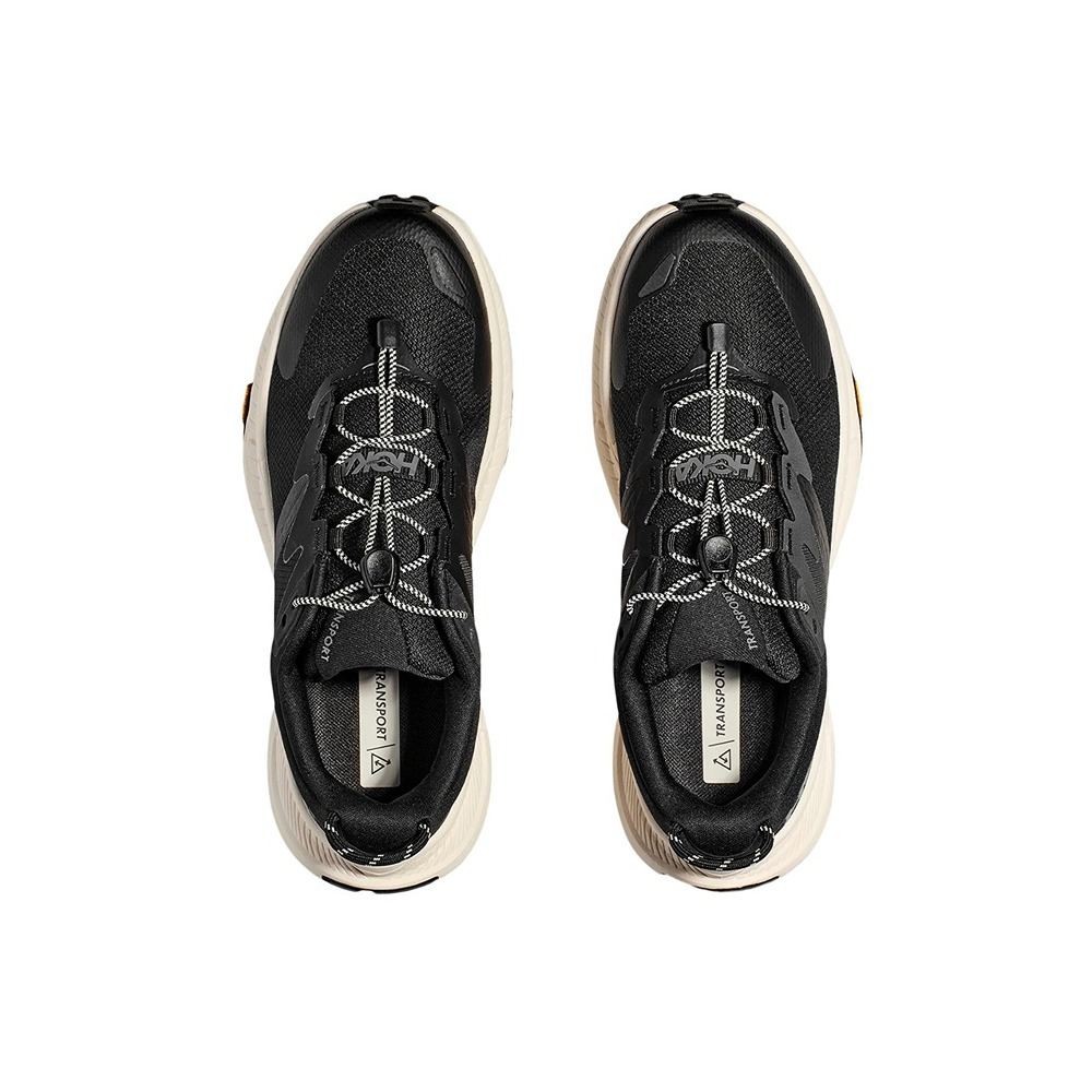 Кроссовки мужские HOKA M TRANSPORT Black / Alabaster