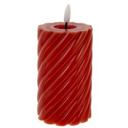 GAEM Изделие декоративное "Свеча" (подсветка, 3xААА н/п), D 7.5 см, L7,5 W7,5 H15,5 см