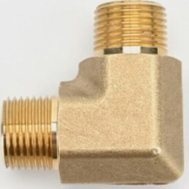 Переходник угловой 3/8внеш-3/8внеш, 350bar, латунь (TOR)