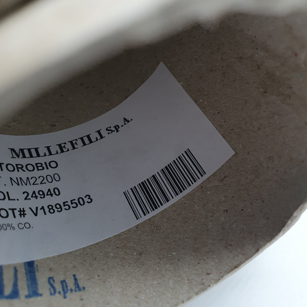 Пряжа Millefili Totorobio (100% хлопок био) 220м/100гр, серо-бежевый