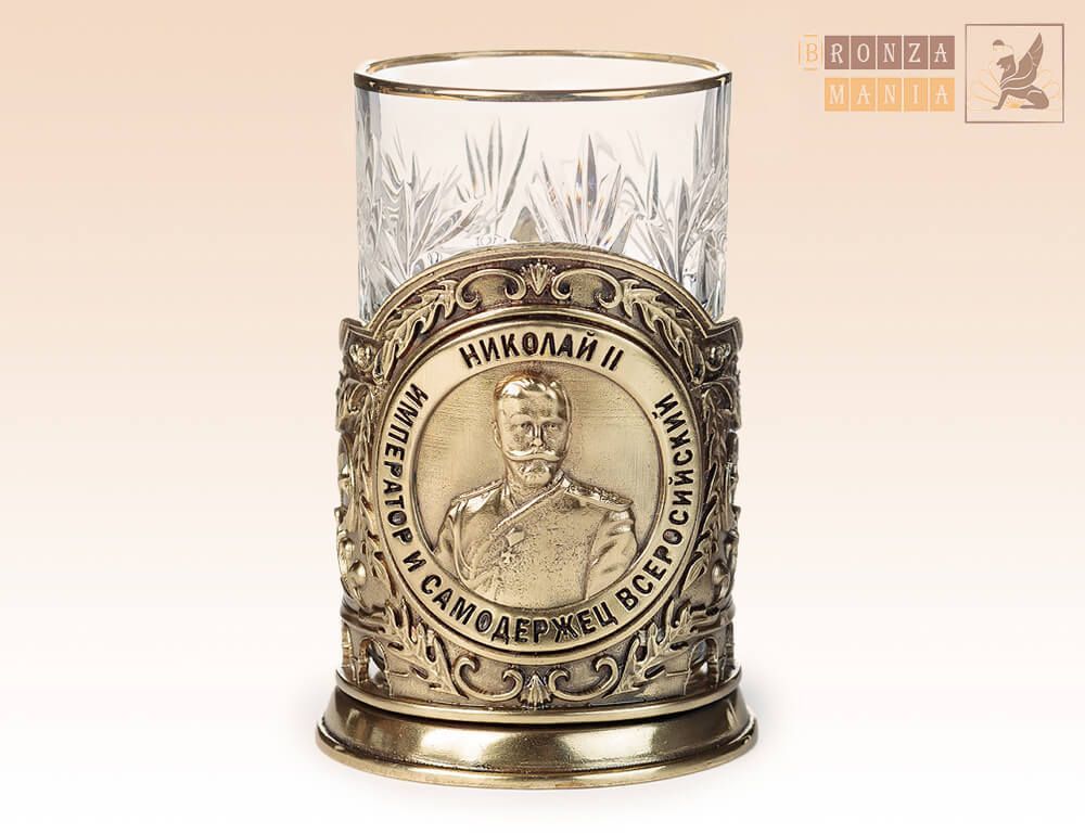 подстаканник Николай II