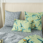 Комплект постельного белья Делюкс Сатин 100% хлопок на резинке LR600