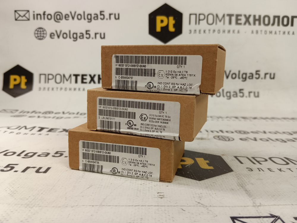 Siemens 6ES7972-0BB12-0XA0 новое