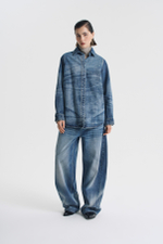 Джинсы acid wash