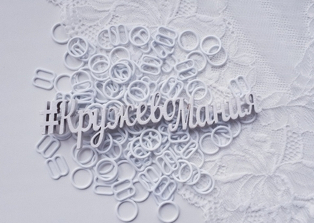 Регуляторы, металл, 10 мм, белый