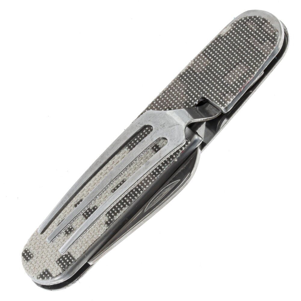 GAEM Набор из 5-ти предм.: фляжка 250 мл, 2 стопки 50 мл, вилка, ложка, L21,5 W17 H4 см