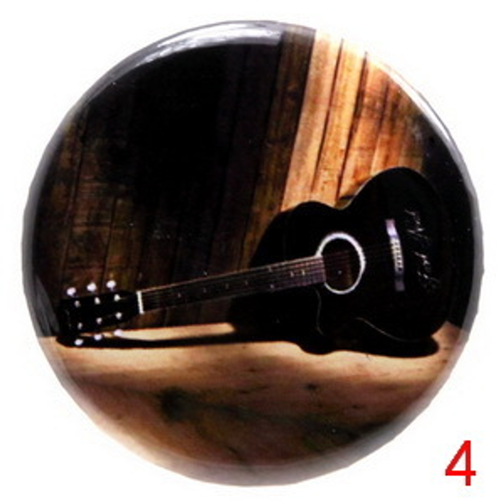 Значок Гитара 36 мм ( в ассортименте )