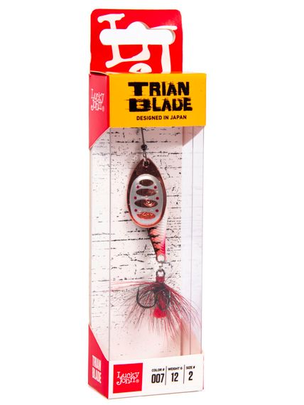 Блесна вращ. Lucky John TRIAN BLADE ROUND 12.0г 007 в блистере