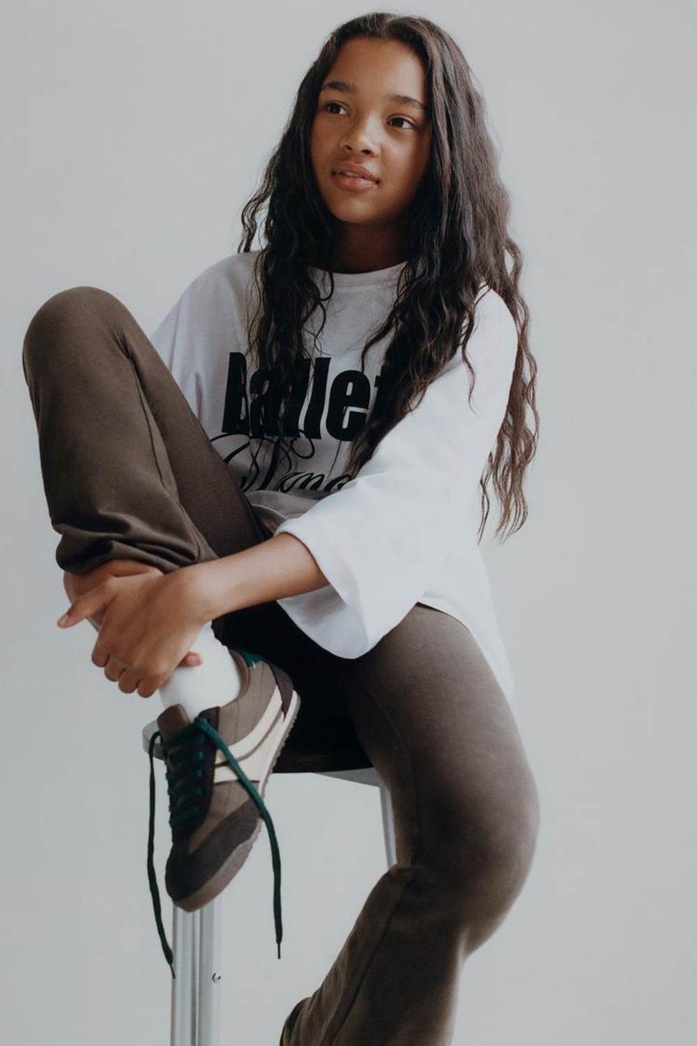 ZARA ФУТБОЛКА «БАЛЕТ», БЕЛЫЙ