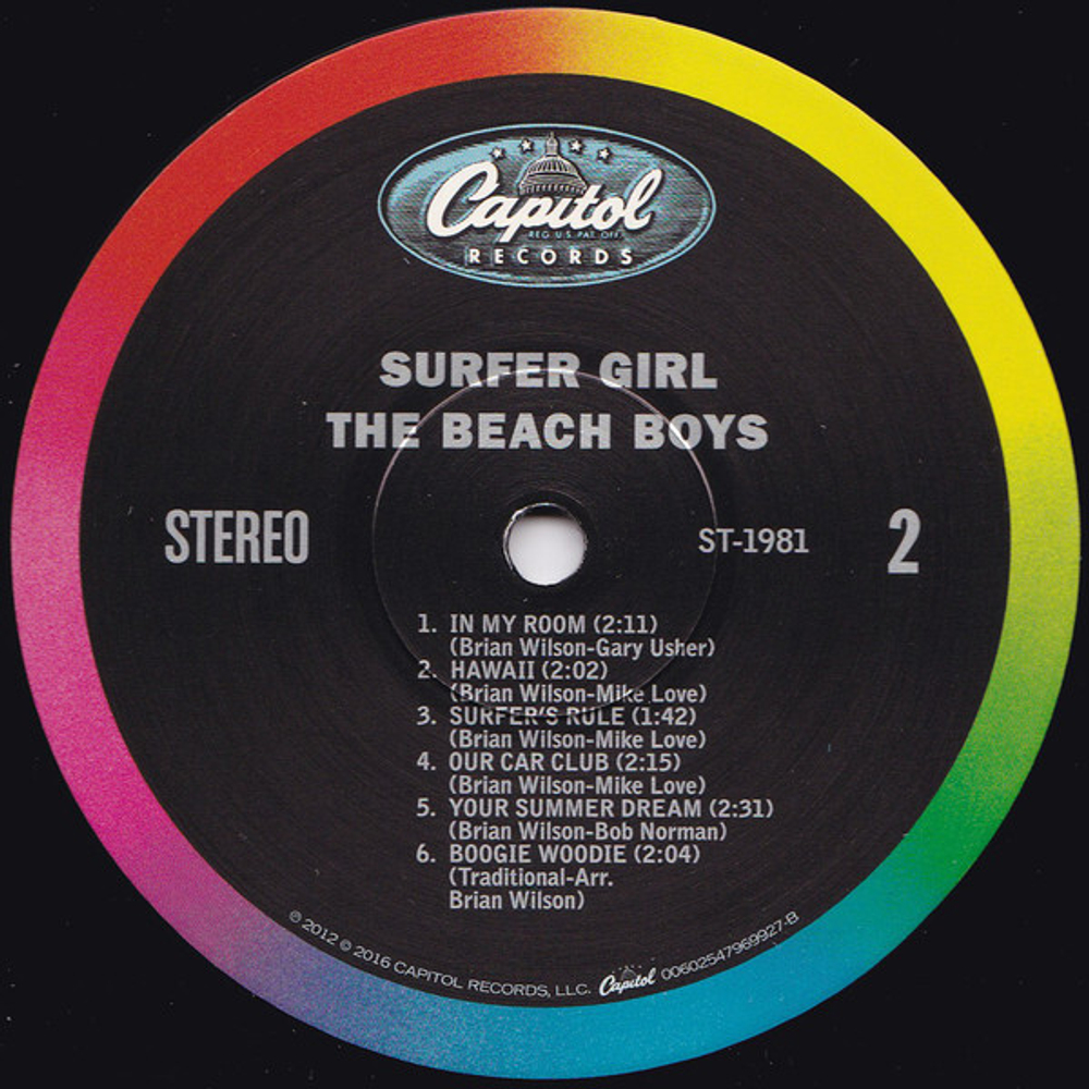The Beach Boys / Surfer Girl (LP)