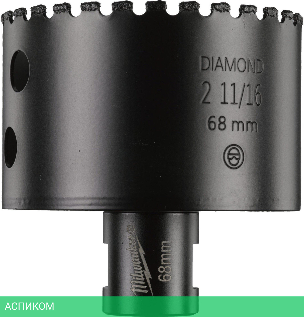 Сверло Milwaukee Diamond Max M14 68мм (4932478285)