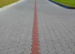 Тротуарная плитка ВАН, форма Бехатон, h=80мм