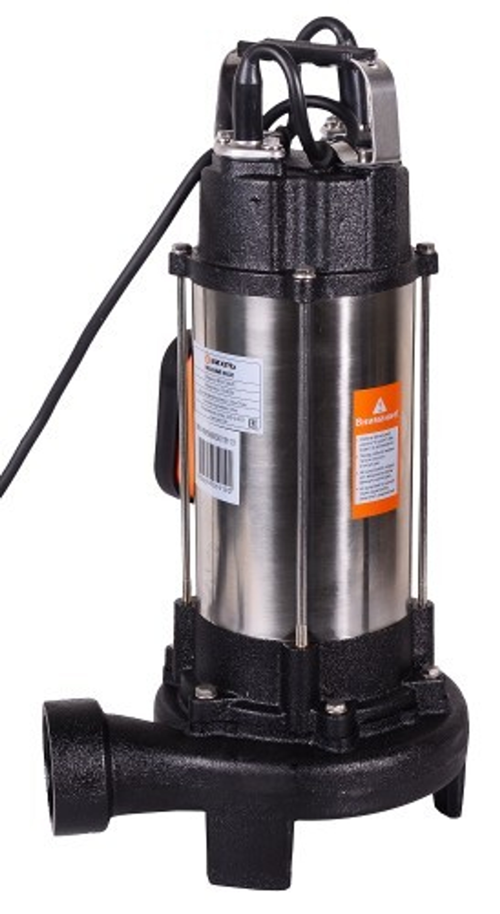 Насос дренажный ВИХРЬ ФН-1500Л фекальный 68/5/5