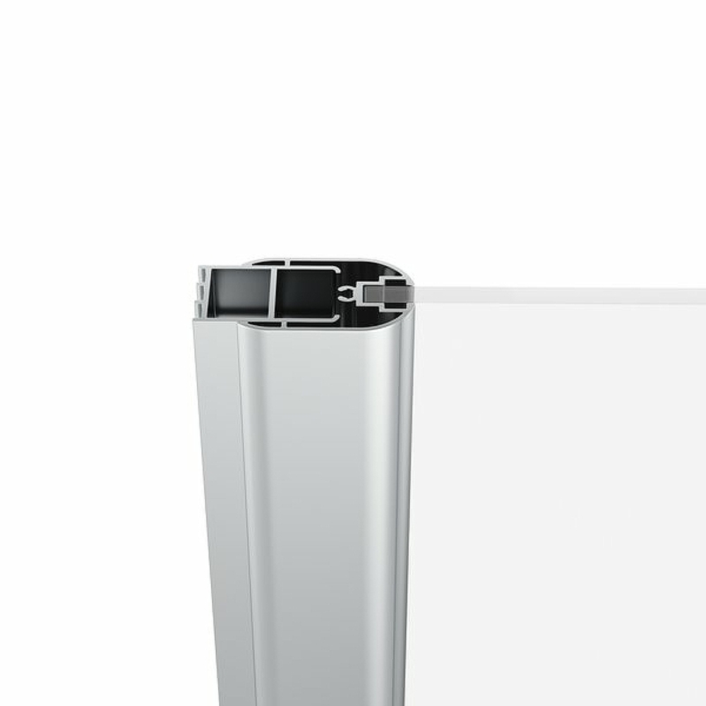 Шторка на ванну Ravak Chrome CVSK1 Rosa 140/150 L 7QLM0C00Y1 профиль Хром стекло Transparent