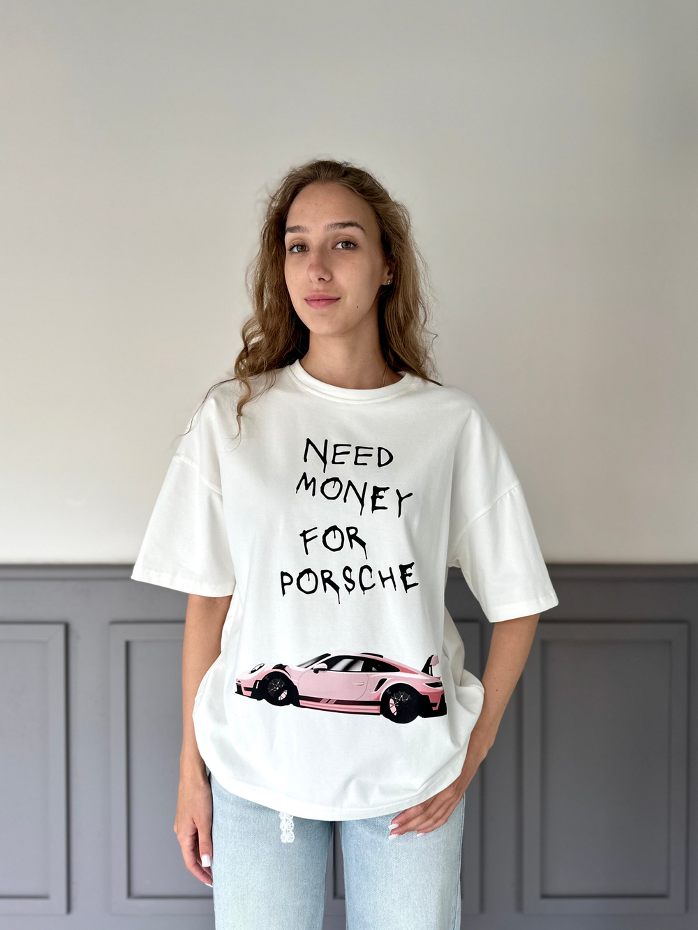 Футболка oversize Porsche