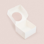 Коробка с круглым окном 160*160*95 мм