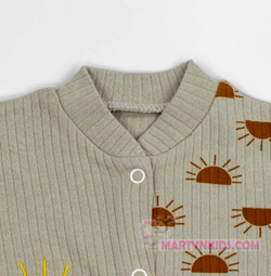 комплект комбинезон -шапочка Солнышко "лапша" 4914