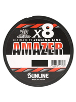 Плетеный шнур для рыбалки SUNLINE AMAZER X8 200m #2/38LB