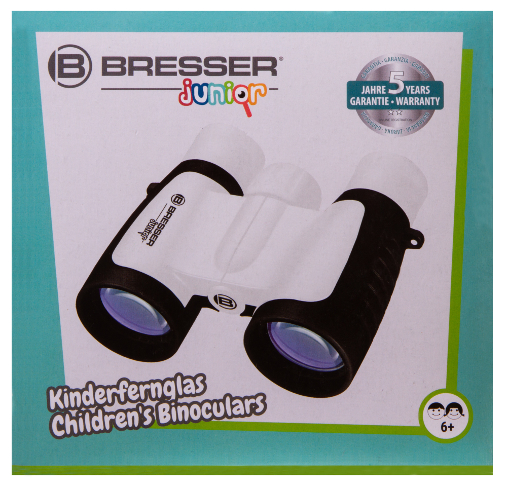 Бинокль детский Bresser Junior 3x30, черный