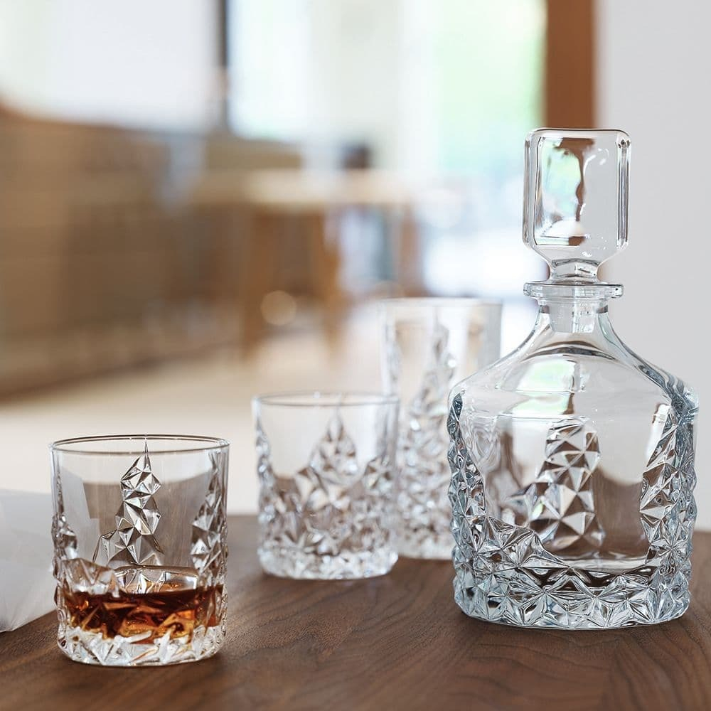 Набор высоких стаканов Sculpture Longdrink Set/2, 2 шт., 420 мл, хрусталь, Nachtmann