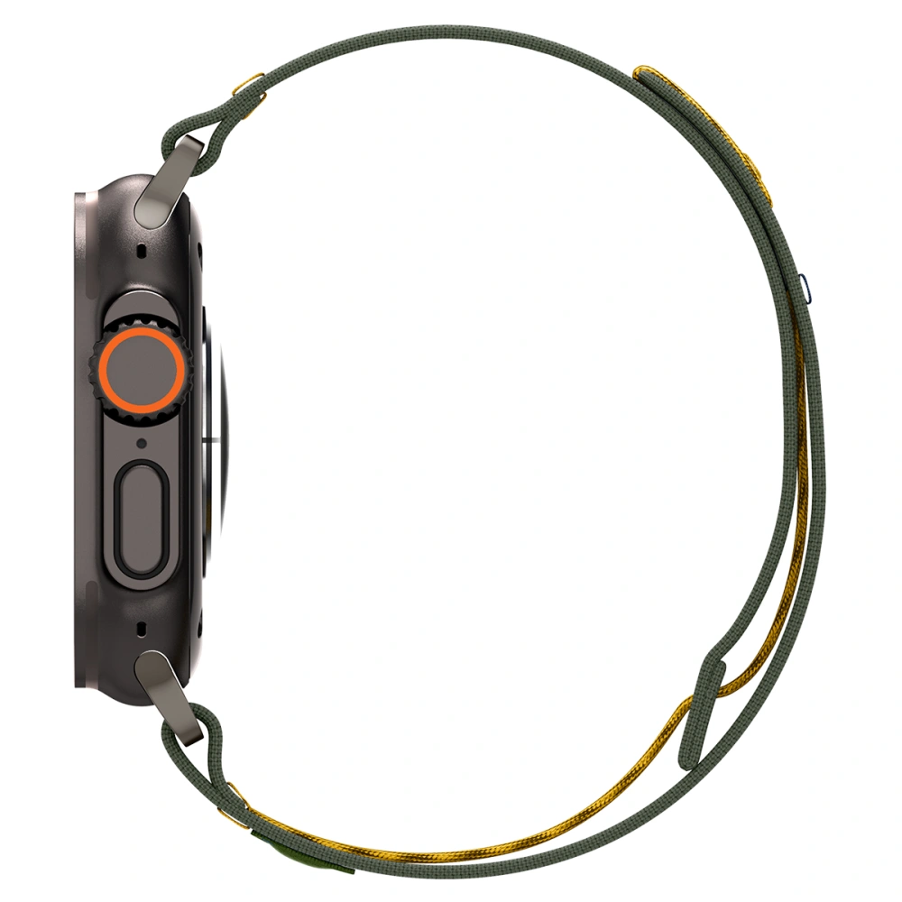 Ремешок Spigen Athlex Air для Apple Watch 6/ 7/ 8/ 9/ 10/ SE/ Ultra 1/ 2 (44/ 45/ 46/ 49 мм) зеленый