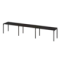 Бенч линейный на 3 рабочих места АМБЛ-004.60-3  4800x600x760 Арго-М