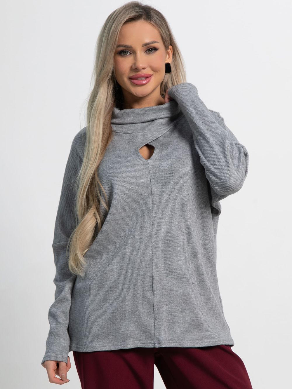 Джемпер Тринити (серый) Б15159-1М LT Collection