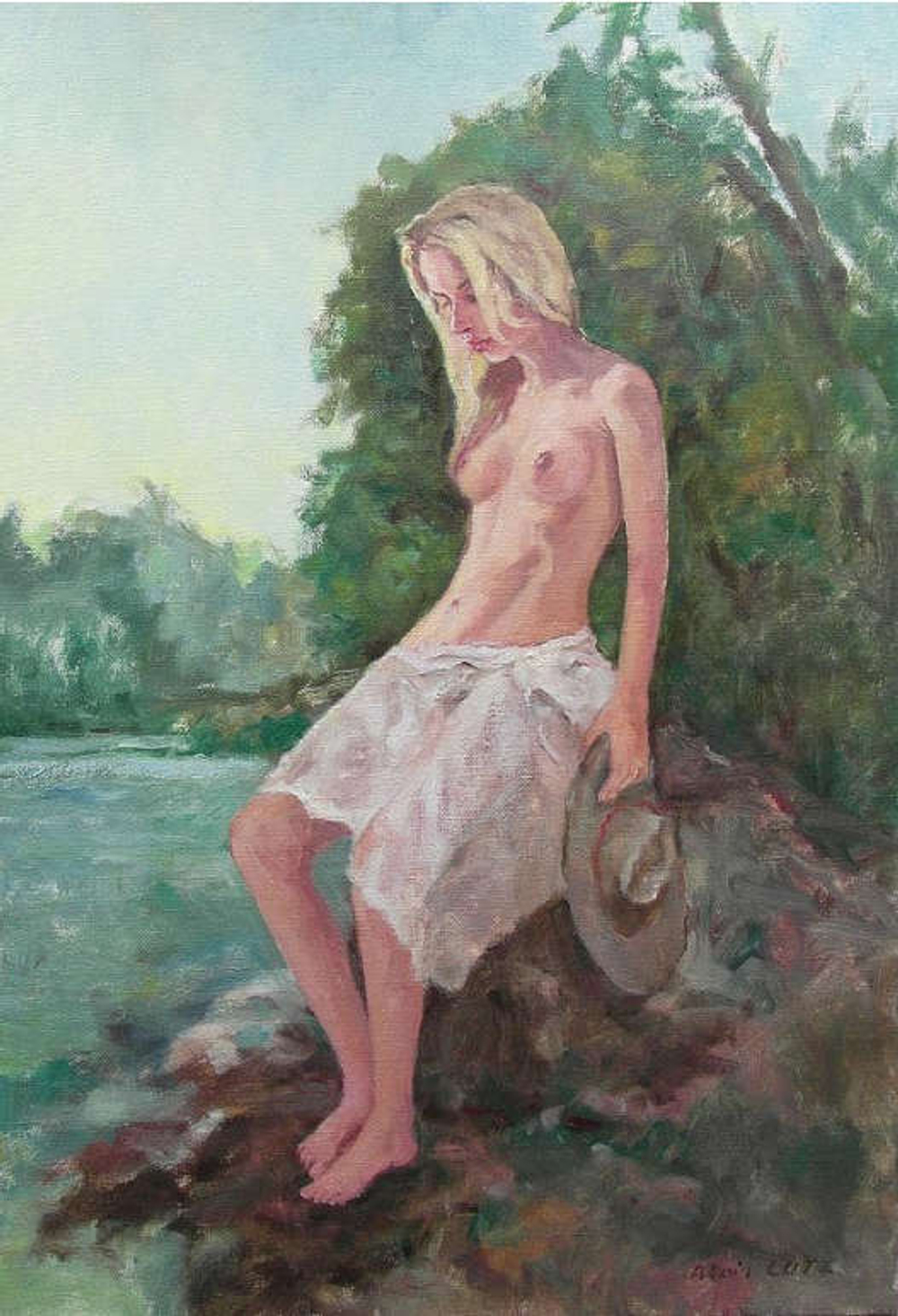 Alain Lutz (род. 1953) - эротическое искусство французского художника