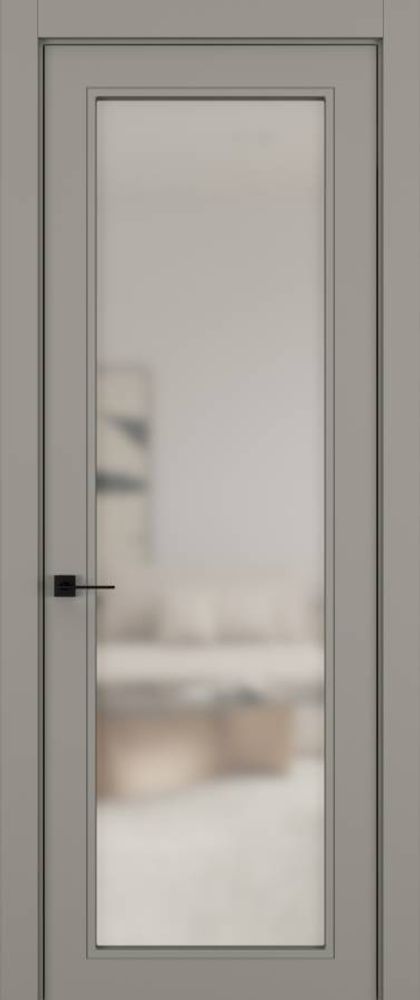 Дверь 01V GEOMETRY Матовый Каменно-серый