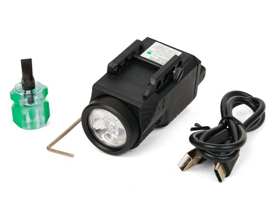 Фонарь подствольный пистолетный Skywoods Fossa Laser 690 люмен