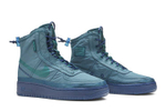 Кроссовки Nike Air Force 1 Shell Midnight Turquoise (Женская размерная сетка)