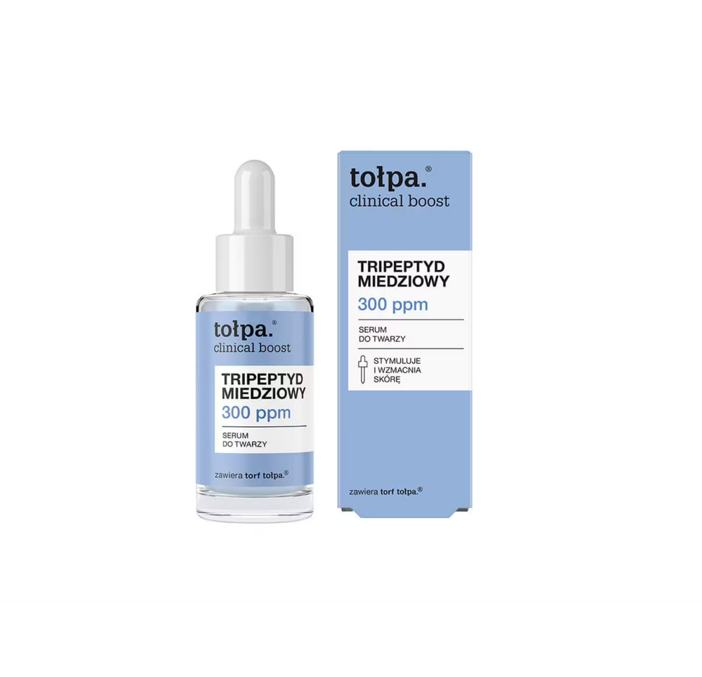 TOLPA Clinical Boost Copper Tripeptide Сыворотка для лица с трипептидом меди, 30 мл