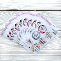 Наклейки "Улыбайся"