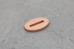 Больстер из меди 3мм, 33x22мм