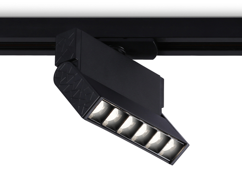 Светильник светодиодный трековый GL6814 BK черный LED 6W 4200K 24° 115*22*87