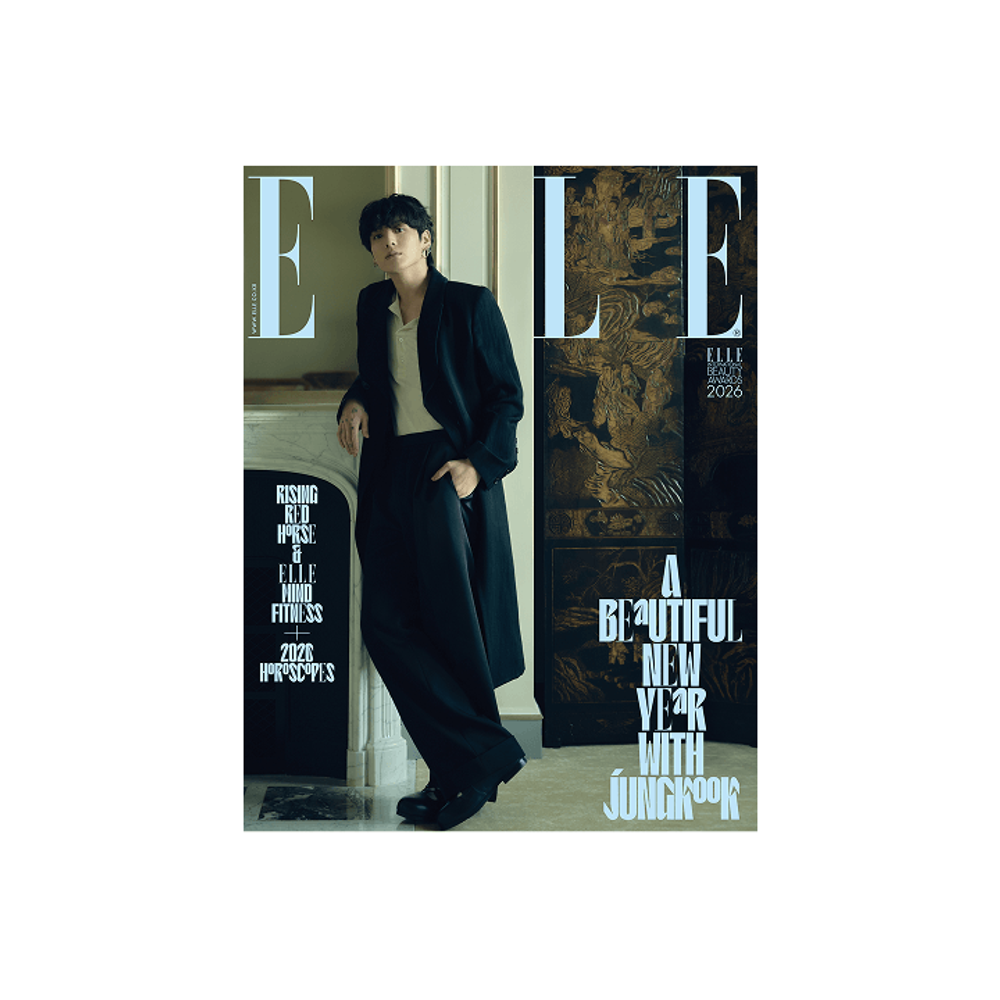 Журнал JUNGKOOK - ELLE 2026.01