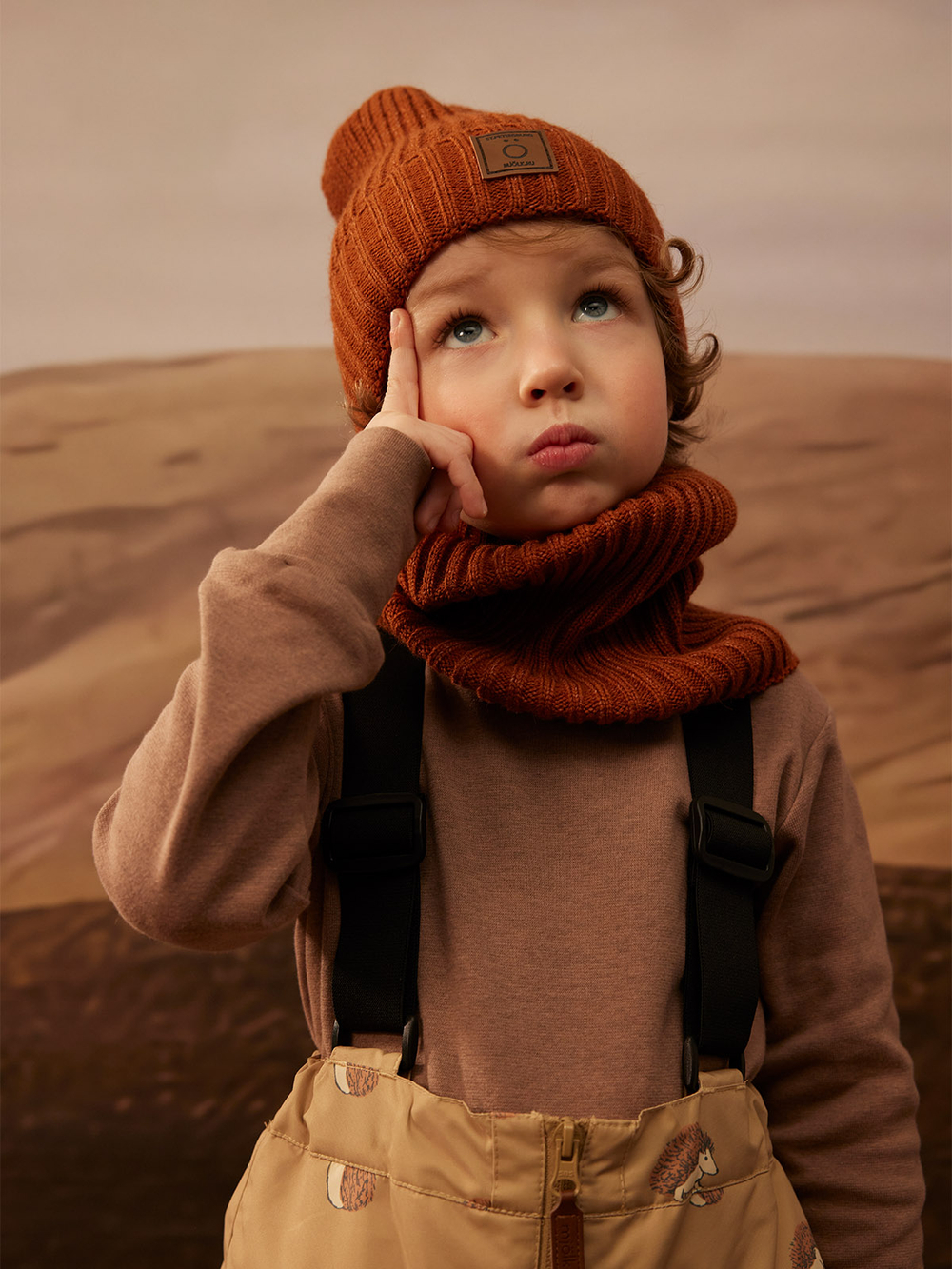 Снуд Mjölk Коричневый