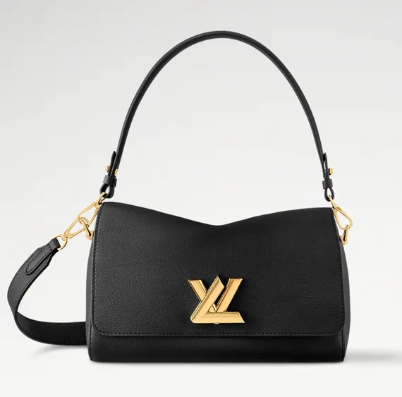 Сумка женская Louis Vuitton Soft Twist черный