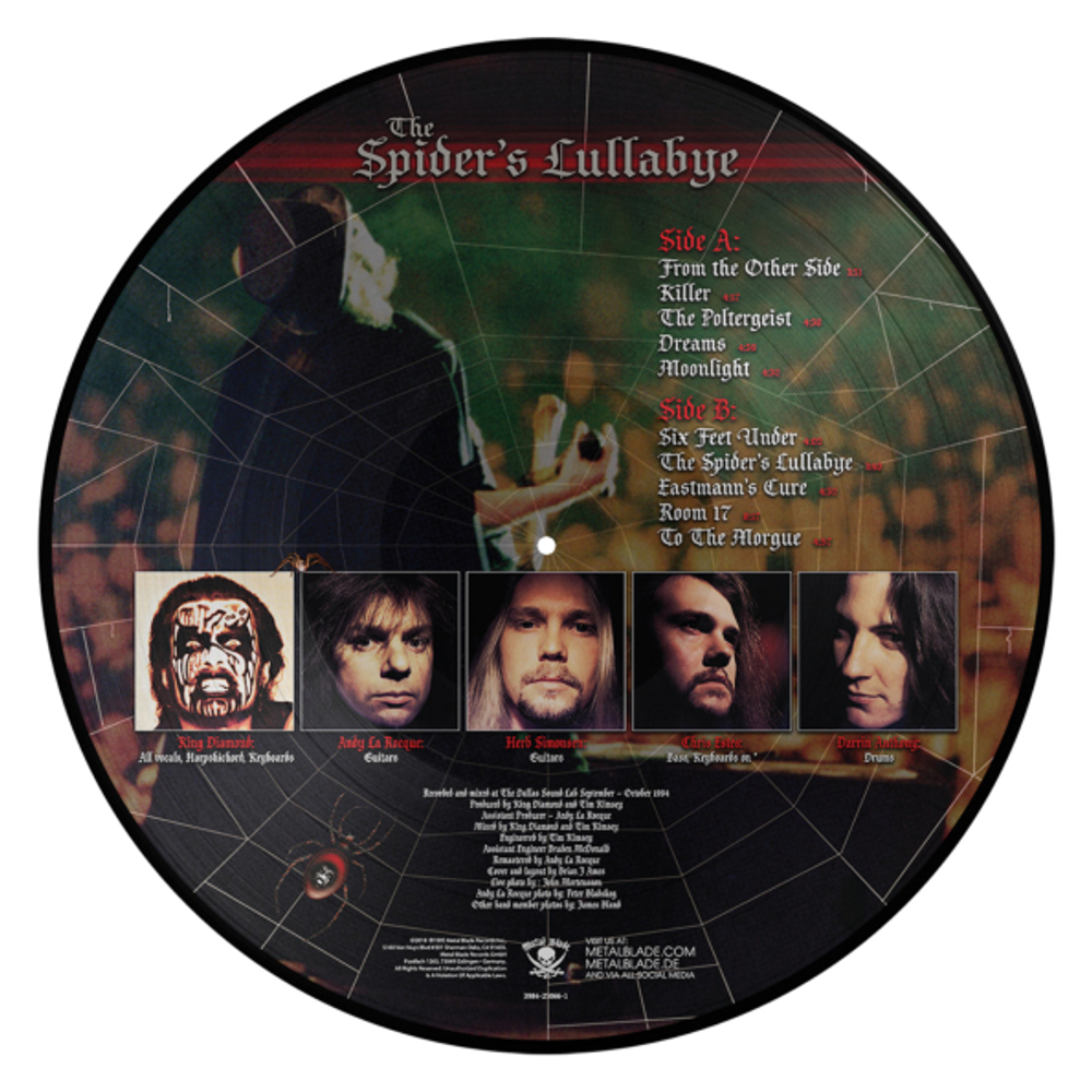 King Diamond / The Spider's Lullabye (Picture Disc)(LP)