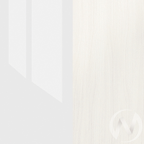 Кровать 1;6м с ортопедом КР 024 Спальня Сальма (анкор/белый глянец)