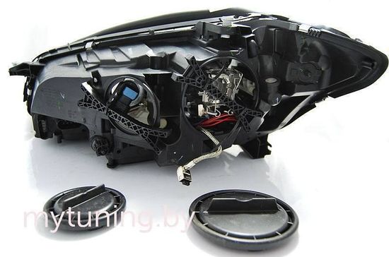 Передние фары Mercedes S W221 daylight chrome