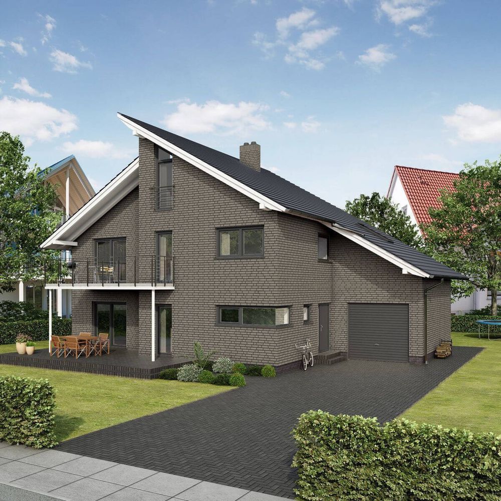 Feldhaus Klinker - R800NF9, Classic Argo Liso, 240x9x71 - Клинкерная плитка для фасада и внутренней отделки