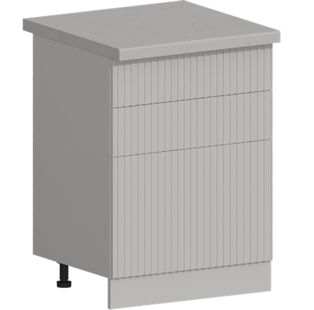 Кухня Модуль ШН3Я 600 Белый / Белый