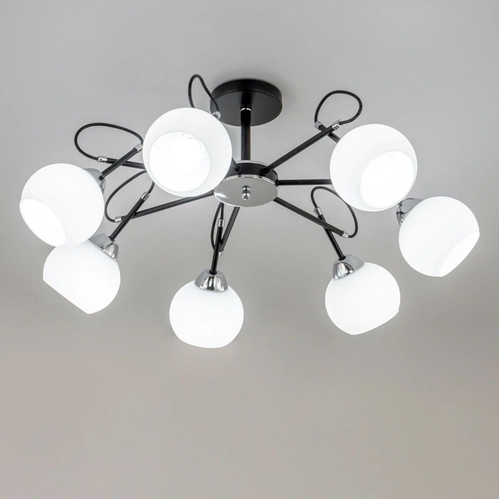 Citilux Стивен CL141271 Люстра потолочная Чёрная