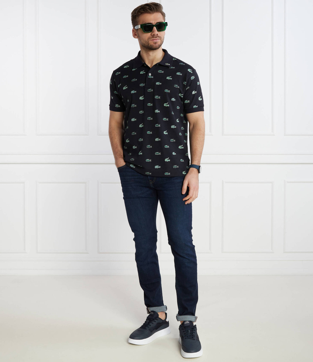 Поло Lacoste - черный(PH3562)