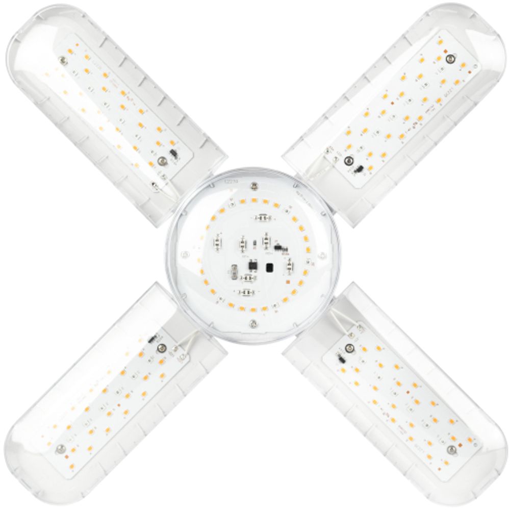 Фитолампа для растений светодиодная ЭРА GREEN LINE ФИТО-65W-PL-E27-GR 5-ти лепестковая розового свечения 65 Вт Е27