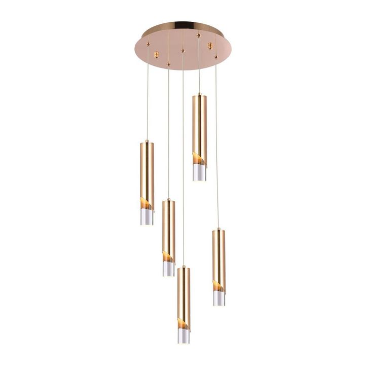 Подвесной светодиодный светильник Modelux ML.3317.5 GD