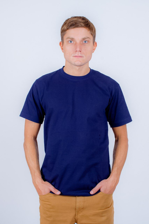 Футболка премиум темно-синяя 180гр/м2